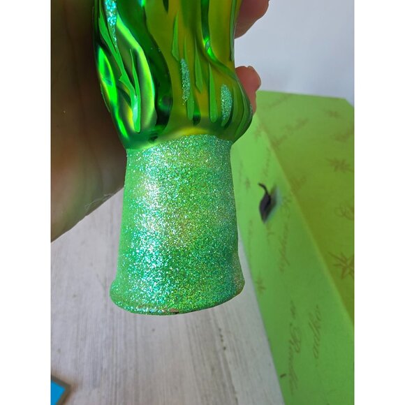 Radko flamingo finial Miami pink bird rare Master Craftsman glitter pink tropica - Picture 11 of 15